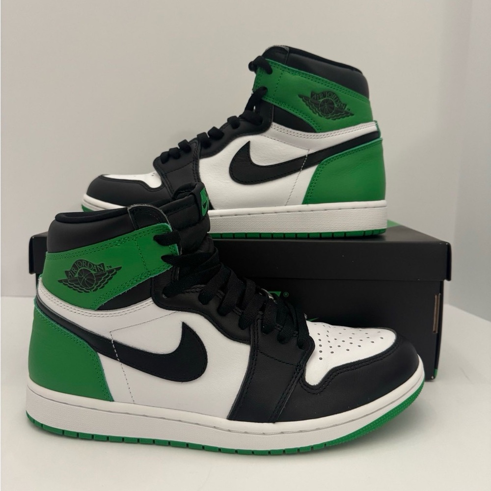 Jordan 1 Retro High Lucky Green – Size 9.5 – Lightly Used – OG Box